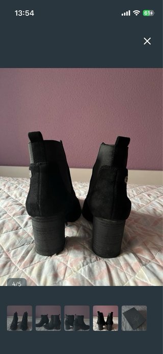 Botines Alpe negros talla 36