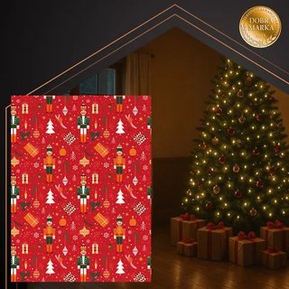 Coperta Natalizia in Flanella 1,5x2 m