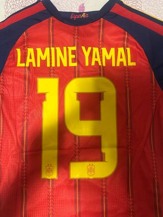 Maglietta Spagna 19 Lamine Yamal