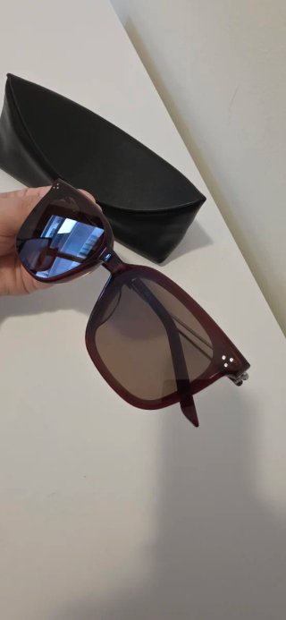 Gafas de sol Gentle Monster La Sola Roja/Marrón