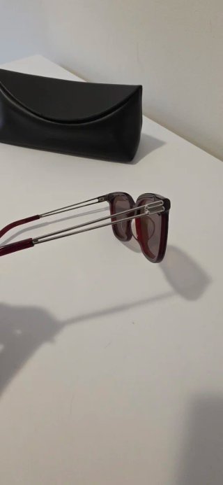 Gafas de sol Gentle Monster La Sola Roja/Marrón