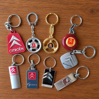 Lote de 9 Llaveros Citroën coleccion Citroen
