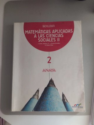 Matemáticas aplicadas a las ciencias sociales I...