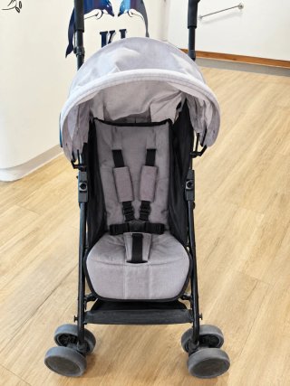 Carrito de Bebé Plegable Gris