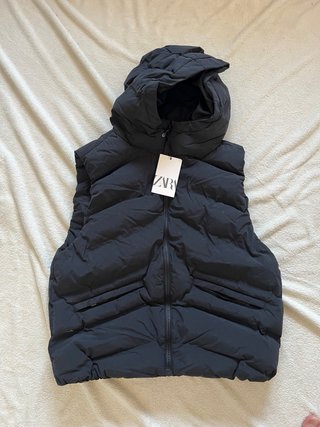 Chaleco acolchado Zara niño sin manga
