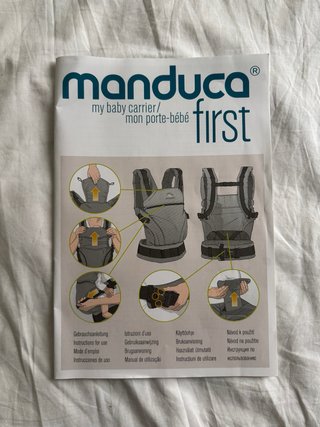 Mochila Portabebés Manduca First