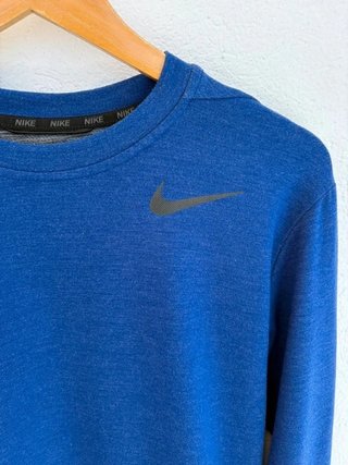 Nike Men’s Royal Blue Dri-FIT Long Sleeve...