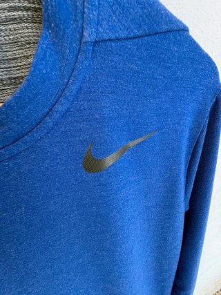 Nike Men’s Royal Blue Dri-FIT Long Sleeve...