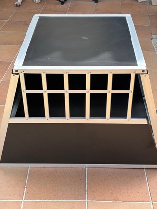 Transportín de Aluminio para Perro