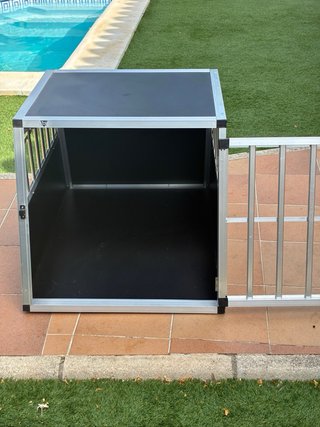 Transportín de Aluminio para Perro