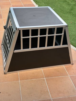 Transportín de Aluminio para Perro