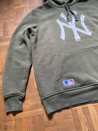 Sudadera New York Yankees New Era Verde Talla M