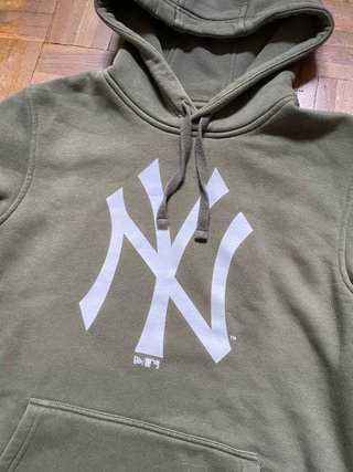 Sudadera New York Yankees New Era Verde Talla M