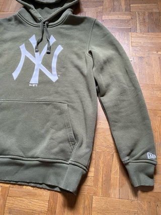Sudadera New York Yankees New Era Verde Talla M