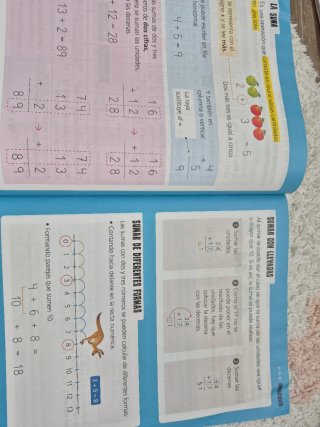 3 cuadernillos 1° Primaria: Mate, galego y science