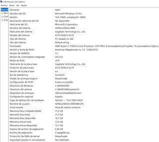 PC gama Media-Alta, 8 proc 32 GB RAM