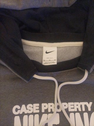 Sudadera Nike Gris con Capucha