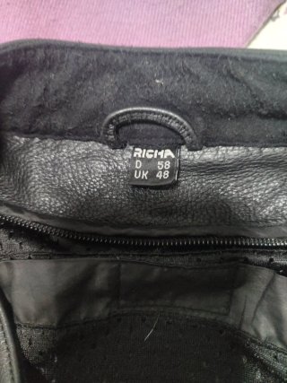 Chaqueta de moto de piel Richa