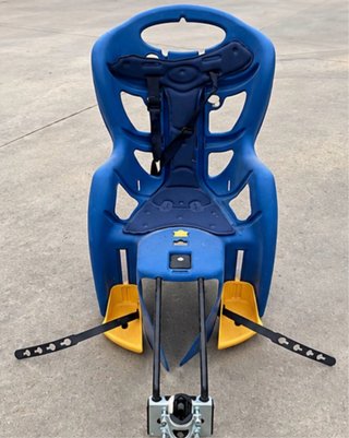 Silla bici infantil trasera Polisport