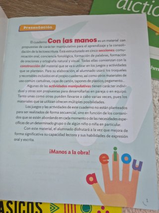 4 cuadernos 1°Primaria: Mate galego lengua science
