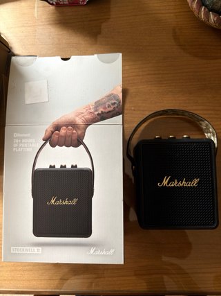 Marshall Stockwell II Altavoz Bluetooth Negro