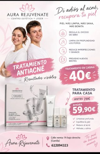 Tratamiento Anti-acné Aura Rejuvenate