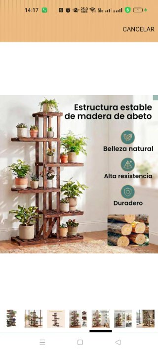 Estantería para Macetas