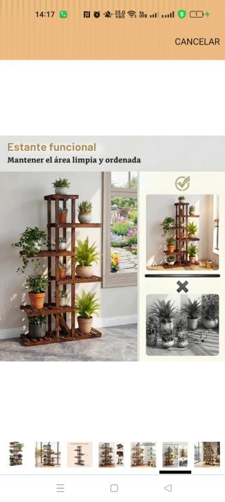 Estantería para Macetas