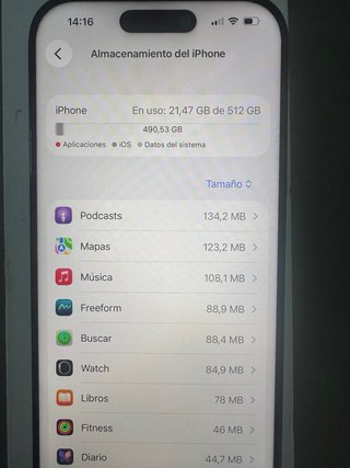 Iphone 16 pro 512gb