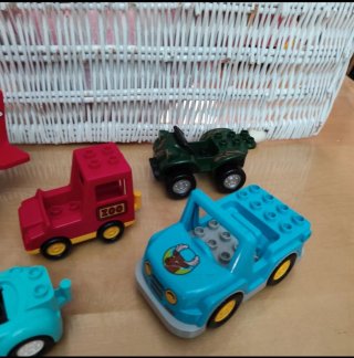 Lote vehículos Lego Duplo original