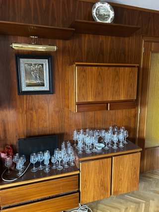 REGALO Mueble de salón madera maciza