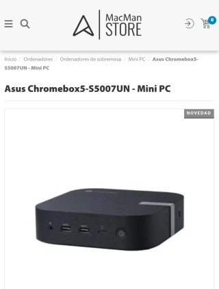 ASUS Chromebox 5 S5007UN i5 8/128GB