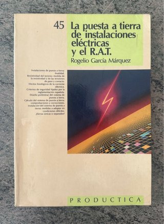 Libro La puesta a tierra de instalaciones eléctric