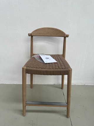 Set di 2 Sgabelli Nina kave home in Legno Massello