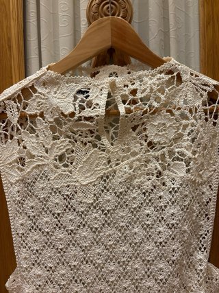 Chaleco H&M Edition Encaje