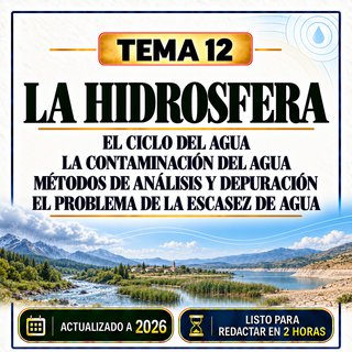 Temario Oposiciones Biología y Geología: Tema 12