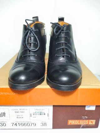 Zapatos Abotinados Pikolinos Negros Talla 38