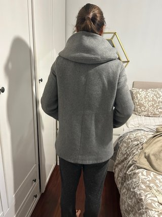 CHAQUETA Zara Gris Talla S
