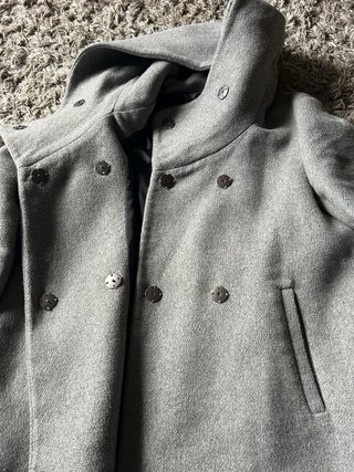 CHAQUETA Zara Gris Talla S
