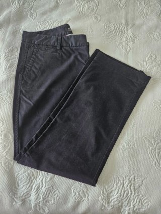 Pantalon chino negro mujer Massimo Dutti T 44