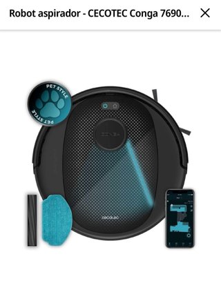 Robot Aspirador Cecotec Conga 7690