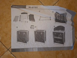 Cocina de Camping Plegable "CamPart Travel KI-0752