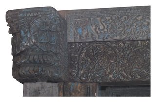 Puerta Noble India Pintada Siglo XIX