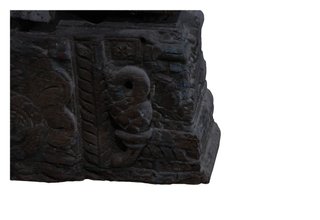 Puerta Noble India Pintada Siglo XIX