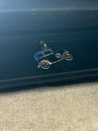 Ciondolo auto argento 925 vintage anni 70’