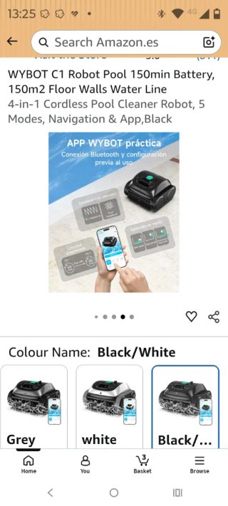 Robot Limpiafondos Piscina WYBOT C1
