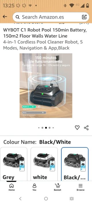 Robot Limpiafondos Piscina WYBOT C1