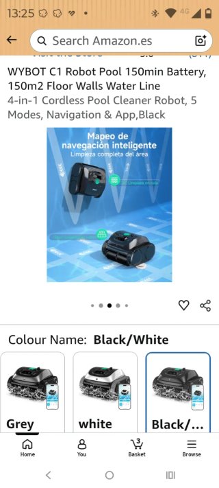 Robot Limpiafondos Piscina WYBOT C1