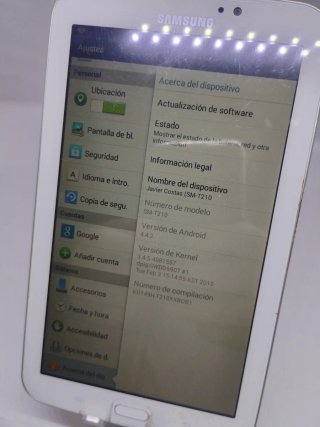 Tablet Samsung Blanca