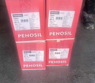 4 Cajas de Silicona Polímero Penosil MS-35 Negro